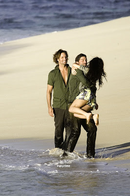 Matthew Fox, Evangeline Lilly, Josh Holloway - Vanity Fair Photoshoot BTS