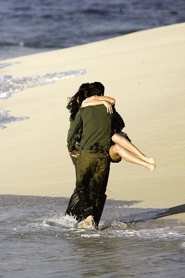 Matthew Fox, Evangeline Lilly, Josh Holloway - Vanity Fair Photoshoot BTS