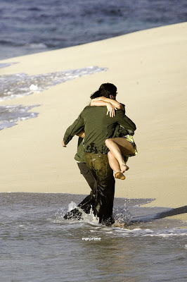 Matthew Fox, Evangeline Lilly, Josh Holloway - Vanity Fair Photoshoot BTS