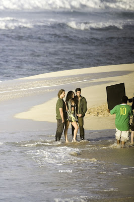 Matthew Fox, Evangeline Lilly, Josh Holloway - Vanity Fair Photoshoot BTS