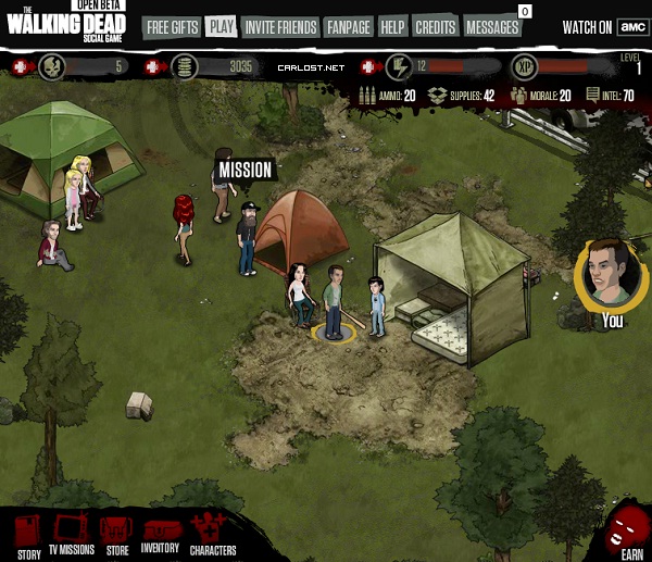 The Walking Dead Social Game