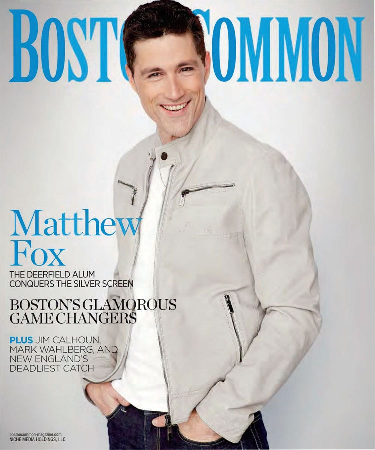 Matthew Fox - Boston Common Magazine Photoshoot 2013