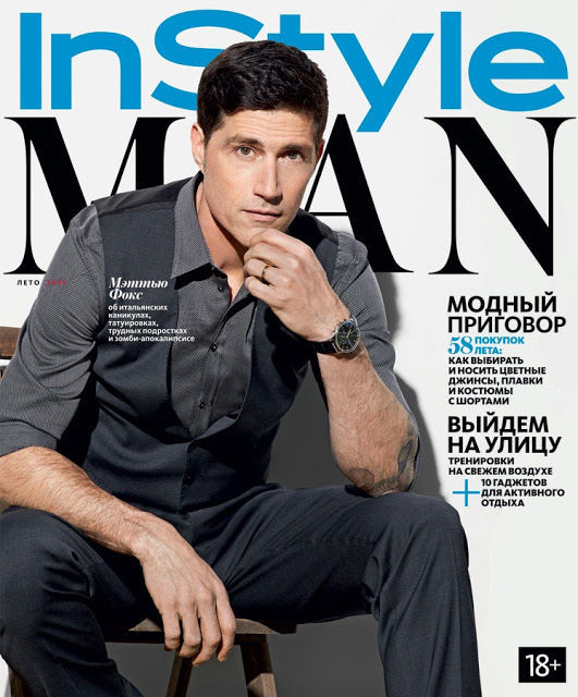 Matthew Fox - InStyle Man Magazine Photoshoot 2013