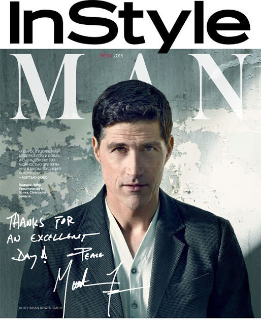 Matthew Fox - InStyle Man Magazine Photoshoot 2013