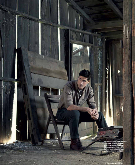 Matthew Fox - InStyle Man Magazine Photoshoot 2013