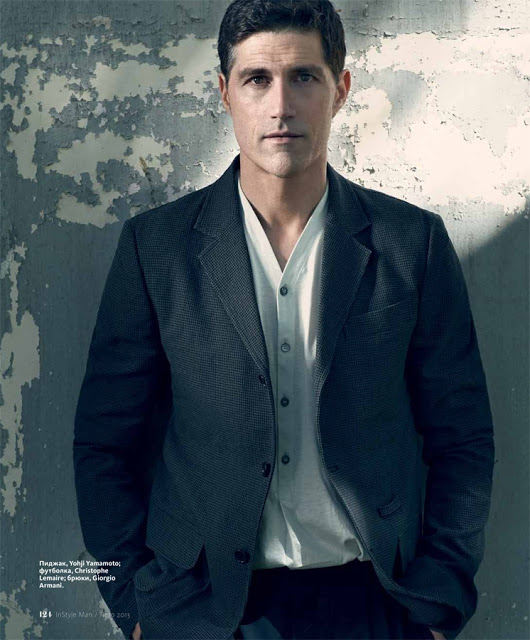 Matthew Fox - InStyle Man Magazine Photoshoot 2013