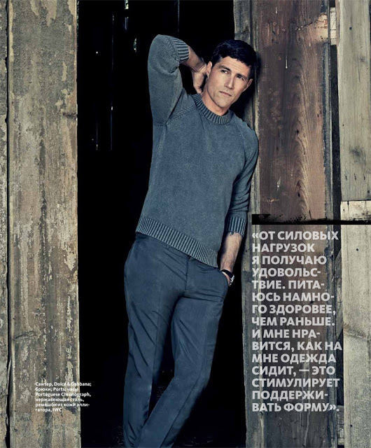 Matthew Fox - InStyle Man Magazine Photoshoot 2013