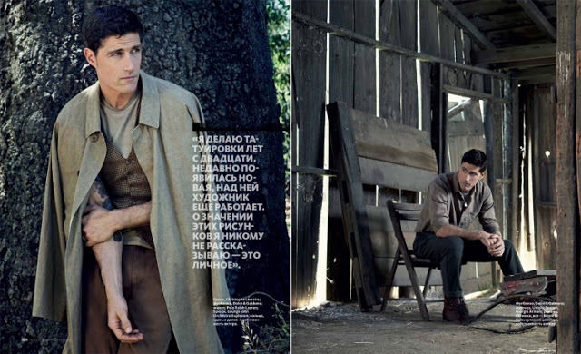 Matthew Fox - InStyle Man Magazine Photoshoot 2013