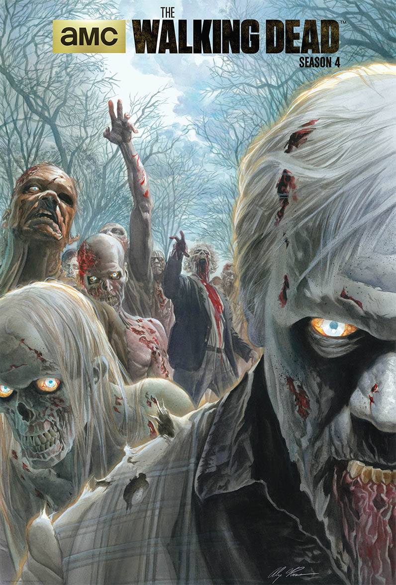 The Walking Dead S4 Comic-Con Poster