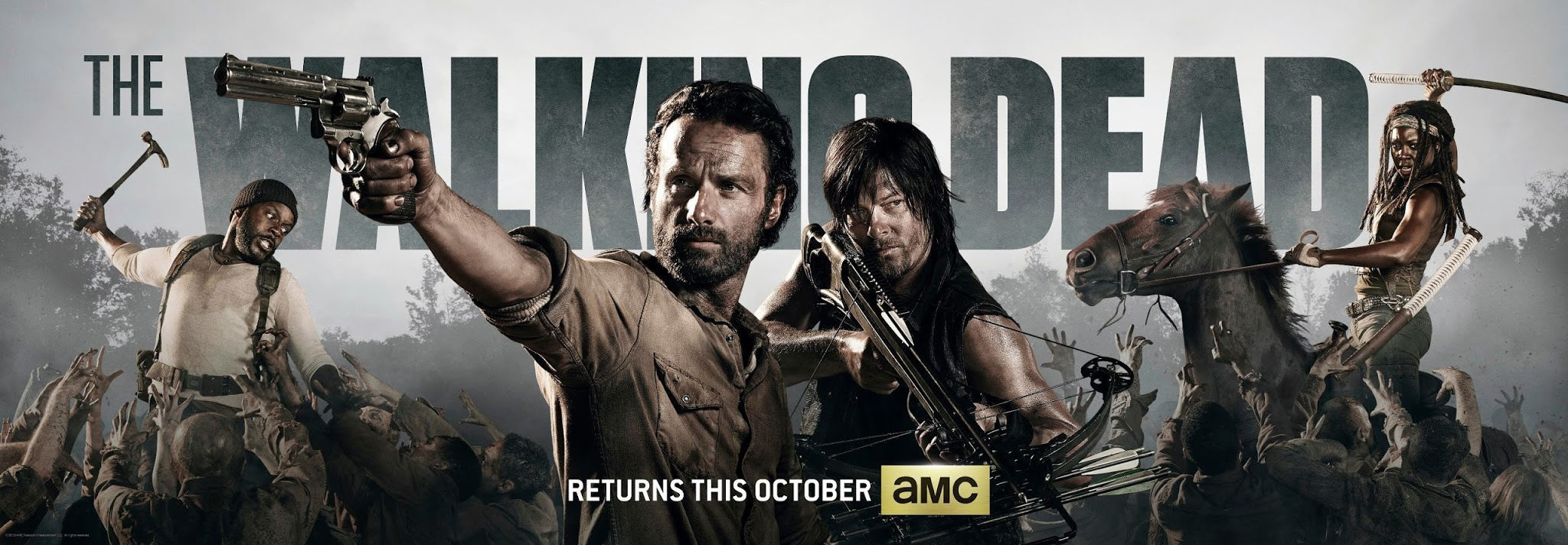 The Walking Dead Poster Temporada 4 HQ