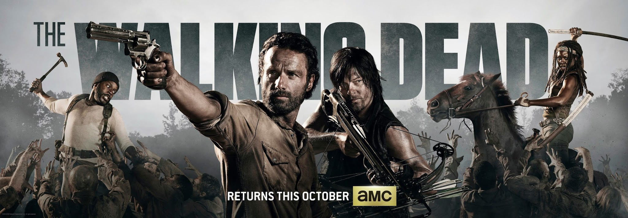 The Walking Dead Poster Temporada 4 HQ The Walking Dead Poster Temporada 4 HQ