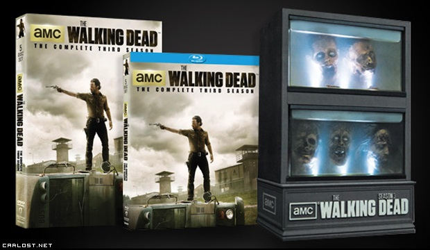 The Walking Dead Tercera Temporada DVD & Blu-ray