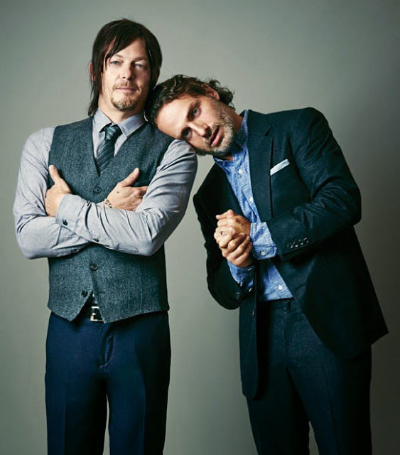 Andrew Lincoln Norman Reedus - Atlanta Magazine Photoshoot