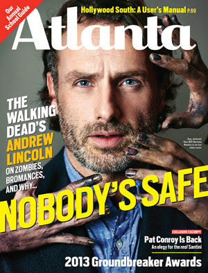 Andrew Lincoln - Atlanta Magazine Cover