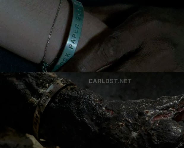 El brazalete de Karen en The Walking Dead 4x02 Infected El brazalete de Karen en The Walking Dead 4x02 Infected