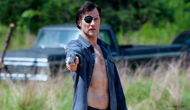 El Gobernador (David Morrissey) en The Walking Dead 4x07