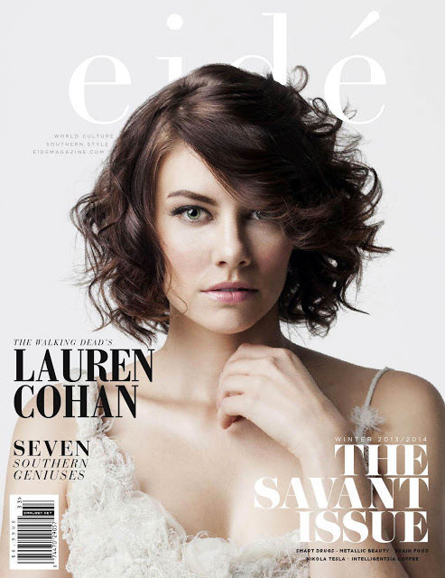 Lauren Cohan Eidé Magazine Photoshoot