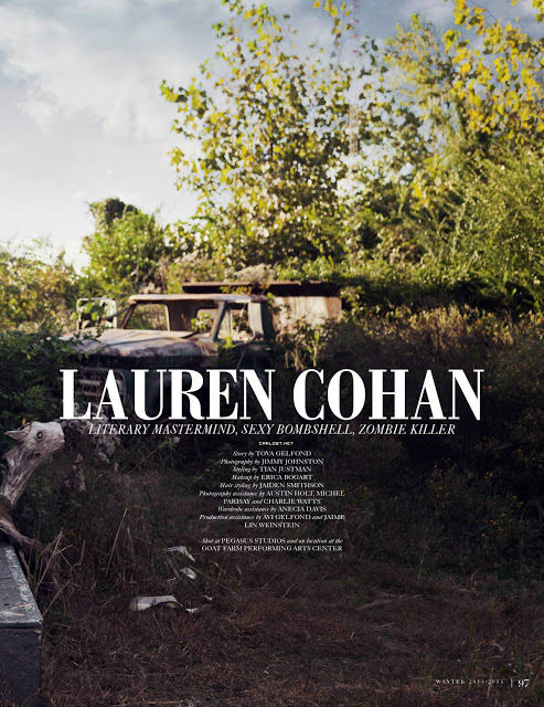 Lauren Cohan - Eidé Magazine 2013/2014