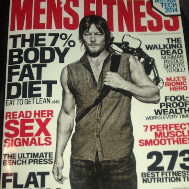 Norman Reedus - Men's Fitness Magazine Photoshoot (Diciembre 2013)