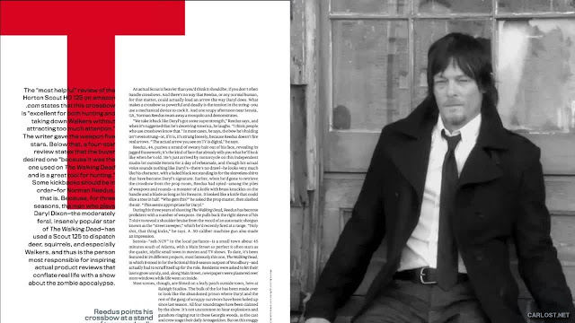 Sesion de fotos de Norman Reedus para Men's Fitness 2013