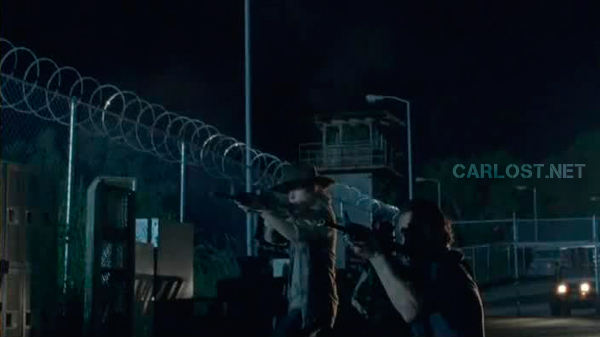 Spoilers - Carl (Chandler Riggs) y Rick (Andrew Lincoln) en The Walking Dead 4x05