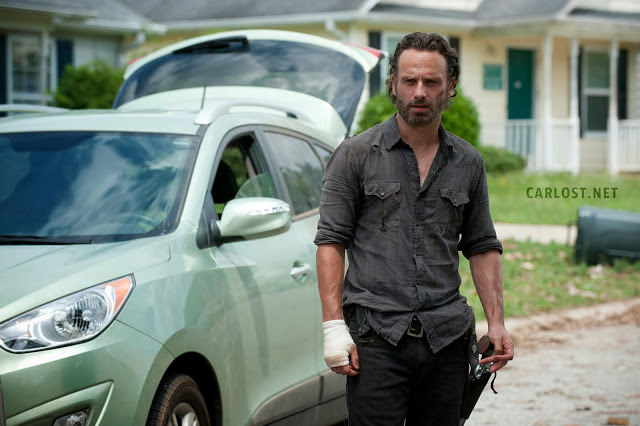 Rick Grimes (Andrew Lincoln) en The Walking Dead 4.04 Indifference