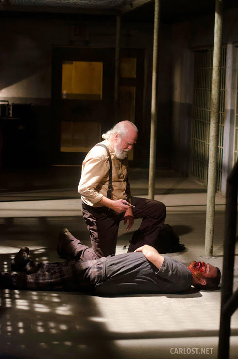 Hershel (Scott Wilson) en The Walking Dead 4x05 Internment (Internamiento)