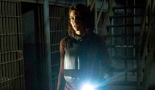 Maggie (Lauren Cohan) en The Walking Dead 4x05 Internment