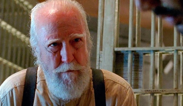 Hershel (Scott Wilson) en The Walking Dead 4x05 Internment (Internamiento)