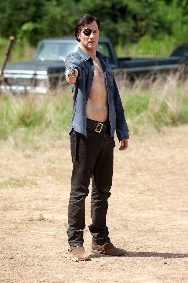 El Gobernador (David Morrissey) en The Walking Dead 4x07
