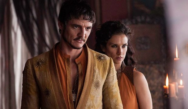 Oberyn Martell (Pedro Pascal) y Ellaria Sand (Indira Varma)