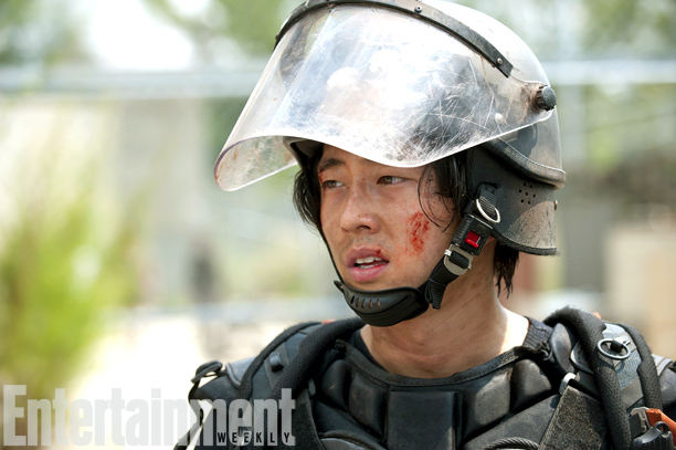 Glenn (Steven Yeun) en The Walking Dead 4x10 Inmates