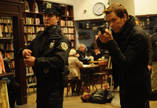 Kevin Bacon como Ryan Hardy en The Following 2x09 Unmasked