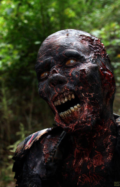 Walker calcinado en The Walking Dead 4x14 The Grove