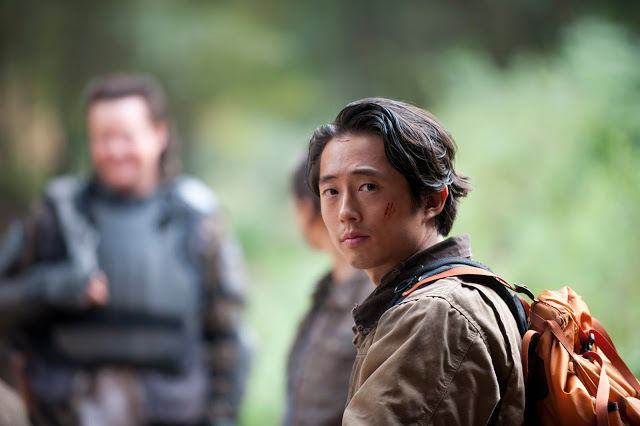 Glenn (Steven Yeun) en The Walking Dead Temporada 4 Capitulo 15 Us