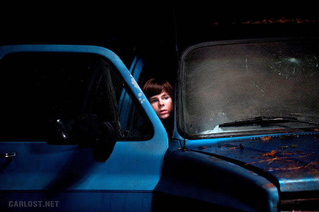 Carl Grimes (Chandler Riggs) en The Walking Dead 4x16 A Season Finale