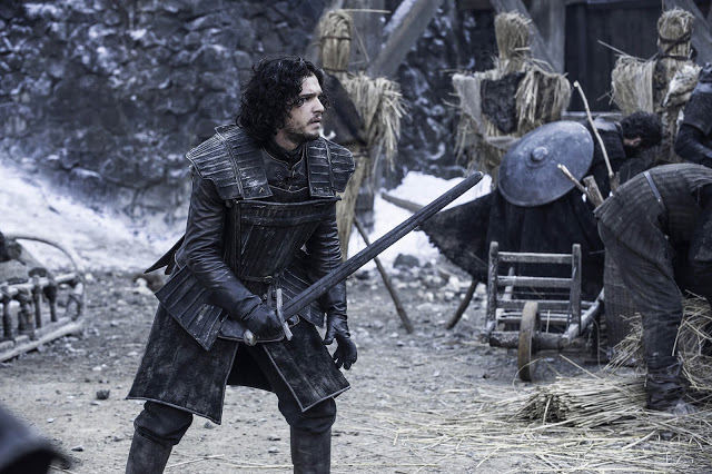 Jon Snow (Kit Harington) en Game of Thrones 4.04 Oarthkeeper