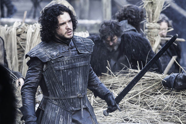 Jon Snow (Kit Harington) en Juego de Tronos 4x04 Guardajuramentos