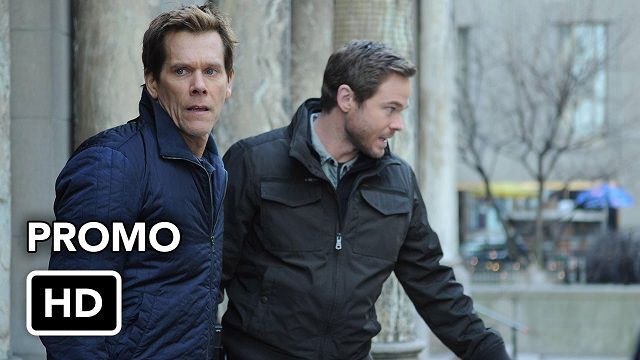 Ryan Hardy (Kevin Bacon) y Mike Weston (Shawn Ashmore) en The Following 2x14 Silence