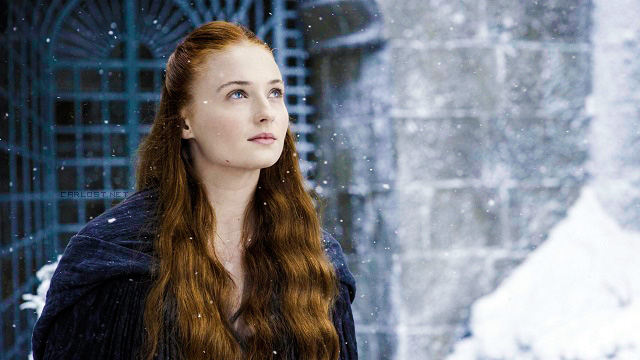 Sansa Stark (Sophie Turner) en Game of Thrones 4x07 Mockingbird
