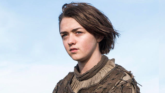 Arya Stark (Maisie Williams) en Game of Thrones 4x10 The Children (Final de Temporada)