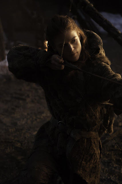 Ygritte (Rose Leslie) en Juego de Tronos 4x09 The Watchers on the Wall