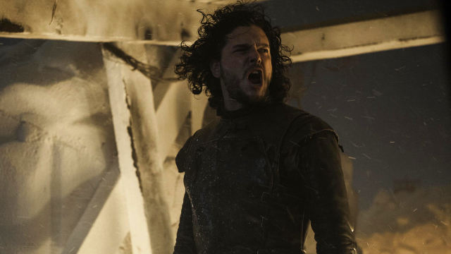 Jon Snow (Kit Harington) en Game of Thrones 4x09 The Watchers on the Wall