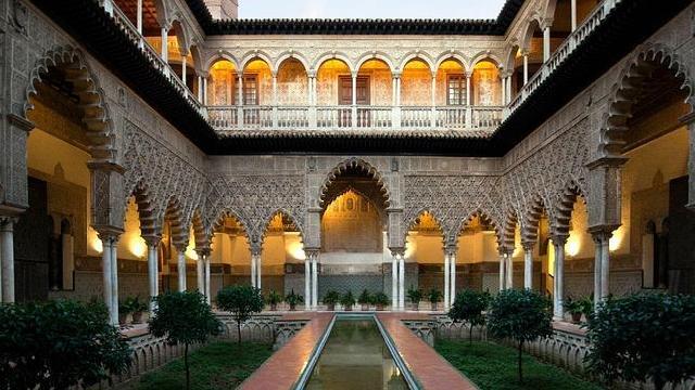 Real Alcázar de Sevilla en España