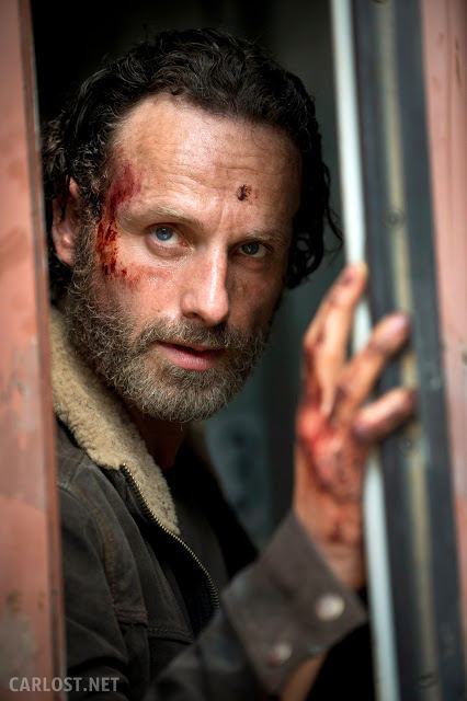 Rick Grimes (Andrew Lincoln) en The Walking Dead 5x01