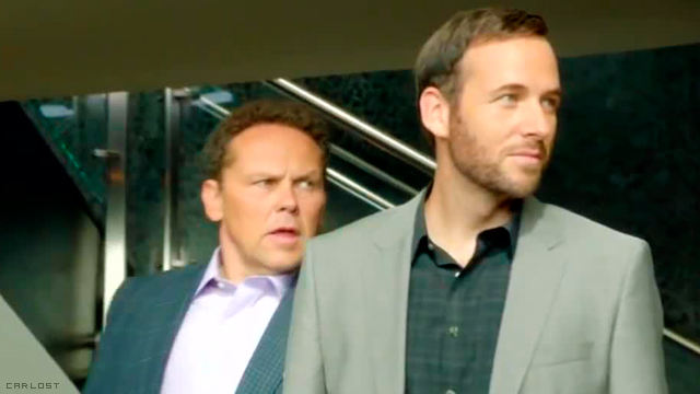 Kevin Chapman (Lionel Fusco) & Ryan O’Nan (Andre) en Person of Interest 4x03 Wingman