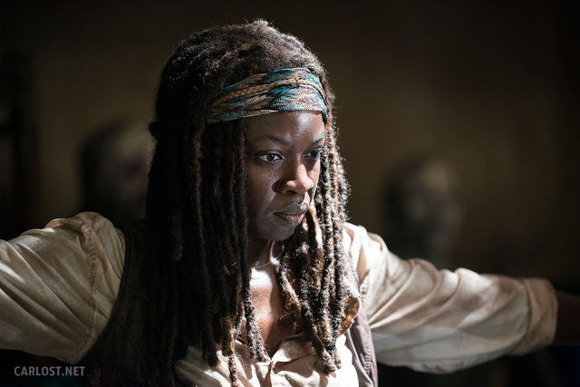 Michonne (Danai Gurira) en The Walking Dead 5x02 Strangers