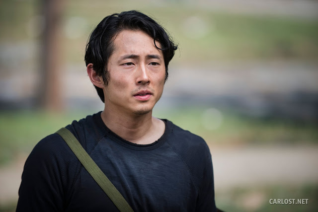 Glenn Rhee (Steven Yeun) en The Walking Dead 5x02 Strangers