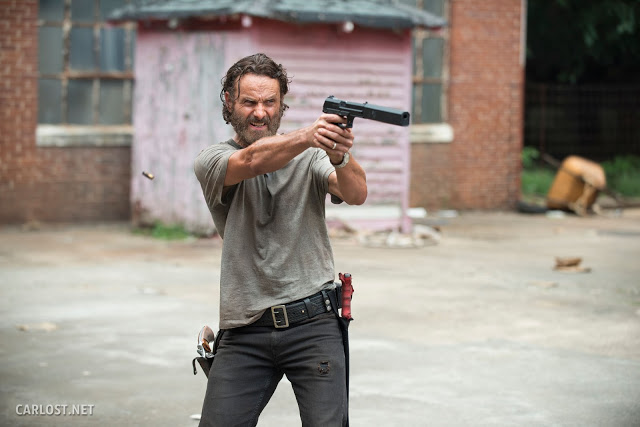 Rick Grimes (Andrew Lincoln) en The Walking Dead 5x07 Crossed