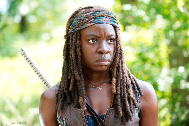 Michonne (Danai Gurira) en The Walking Dead 5x09 What Happened and What’s Going On
